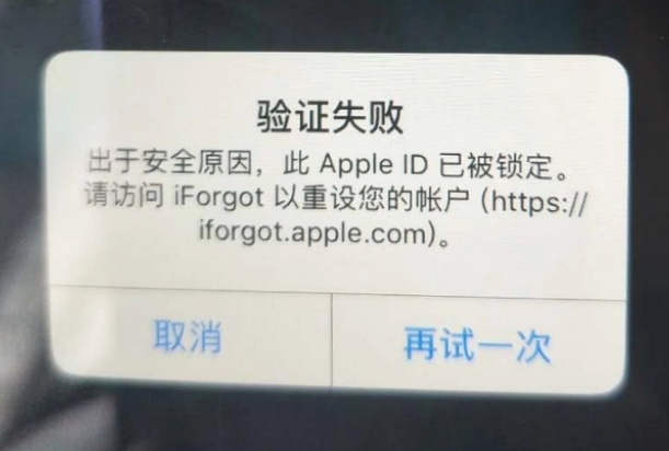 化隆iPhone维修分享iPhone上正常登录或使用AppleID怎么办 