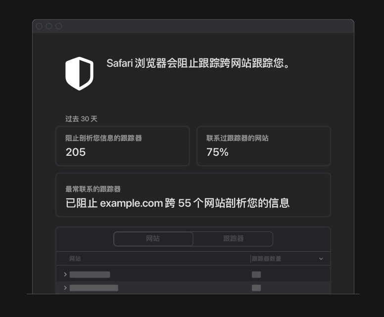 化隆苹果手机维修分享如何在 Safari 浏览器中查看和打开隐私报告 